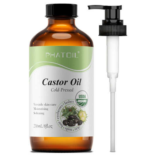 PHATOIL Castor Oil – 100% Natural, Cold-Pressed