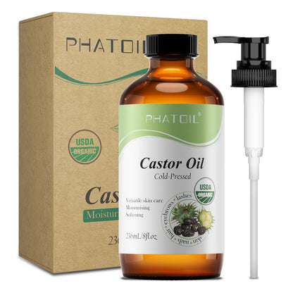PHATOIL Castor Oil – 100% Natural, Cold-Pressed