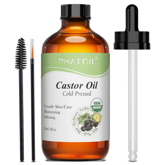 PHATOIL Castor Oil – 100% Natural, Cold-Pressed